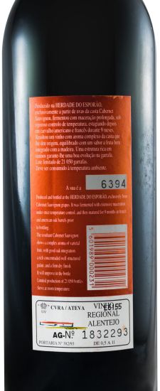 1994 Herdade do Esporão Cabernet Sauvignon tinto