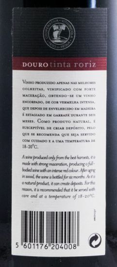 2000 Caves Vale do Rodo Tinta Roriz red