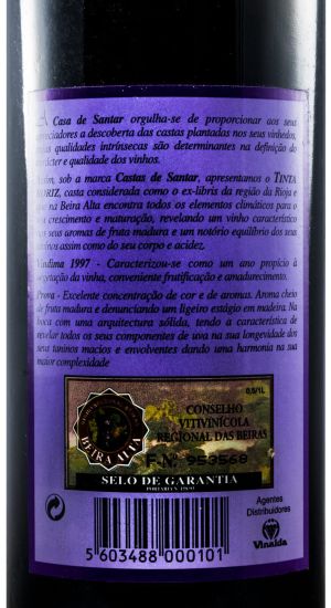 1997 Castas de Santar Tinta Roriz tinto