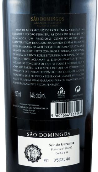 2004 São Domingos Grande Escolha tinto