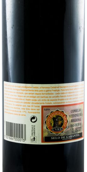 2000 São Domingos Prestigio Cabernet e Tinta Roriz red