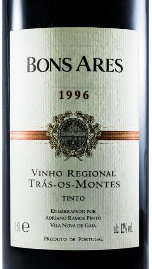 1996 Quinta dos Bons Ares red 1.5L