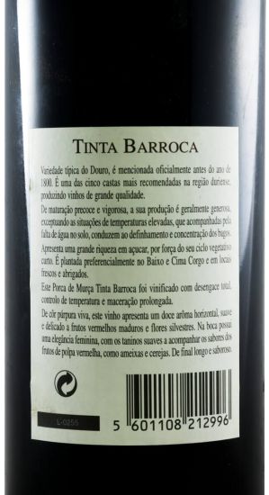 1999 Porca de Murça Tinta Barroca tinto