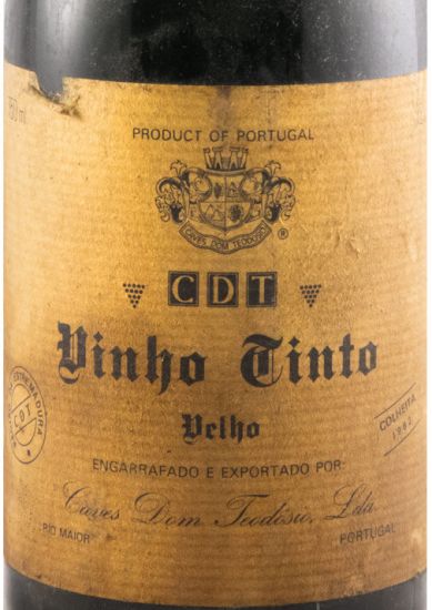 1982 Caves Dom Teodósio Velho red