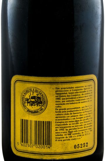 1982 Quinta das Cerejeiras Reserva red