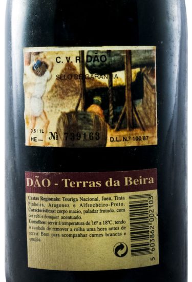1990 Terras da Beira Reserva red