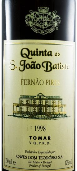 1998 Quinta S. João Batista Fernão Pires tinto