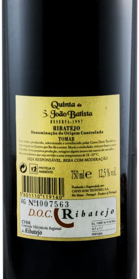 1997 Quinta S. João Batista Reserva red