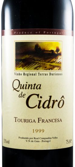 1999 Quinta de Cidrô Touriga Francesa red