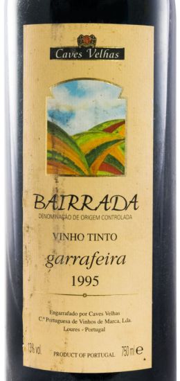 1995 Caves Velhas Garrafeira red