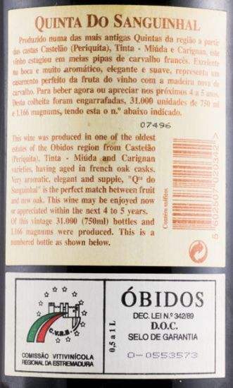 2000 Quinta do Sanguinhal tinto
