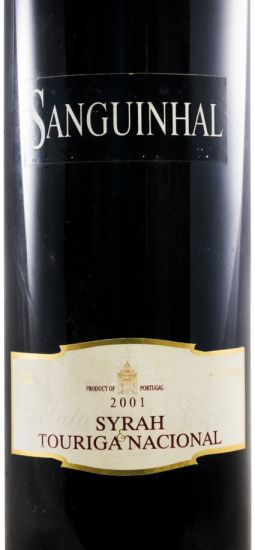 2001 Quinta do Sanguinhal Syrah e Touriga Nacional tinto
