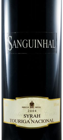 2004 Quinta do Sanguinhal Syrah e Touriga Nacional tinto