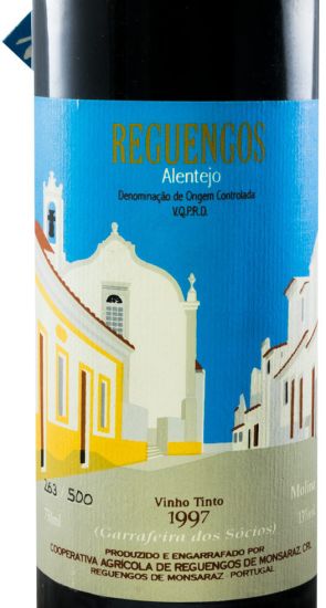 1997 Reguengos Garrafeira Sócios red
