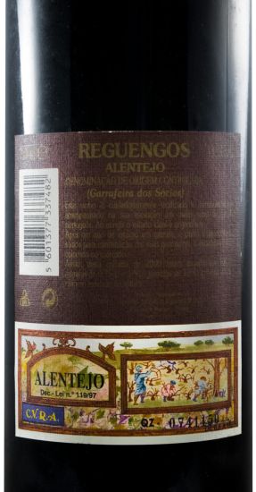 2000 Reguengos Garrafeira Sócios red