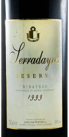 1999 Serradayres Reserva red