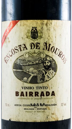 1987 Encostas de Mouros Reserva tinto