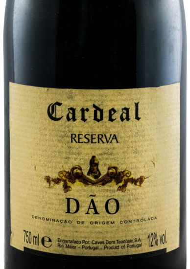 1983 Cardeal Reserva tinto