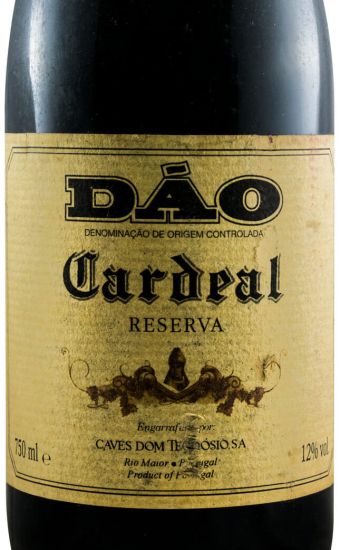 1984 Cardeal Reserva tinto