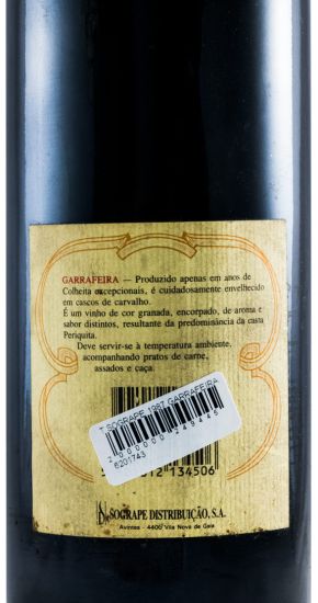1987 Sogrape Garrafeira tinto