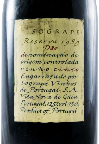 1990 Sogrape Reserva red