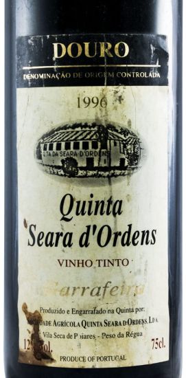 1996 Quinta Seara d'Ordens Garrafeira red