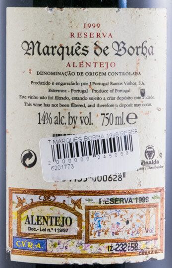 1999 João Portugal Ramos Marquês de Borba Reserva tinto