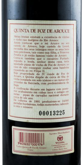1991 Quinta de Foz de Arouce tinto