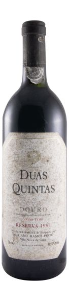 1991 Duas Quintas Reserva red