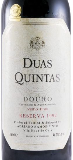1992 Duas Quintas Reserva tinto