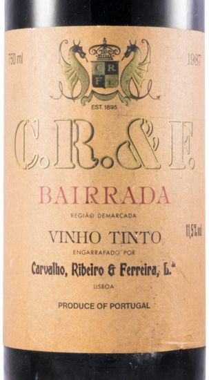 1987 CRF Bairrada red