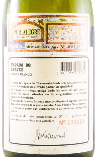 1996 Tapada do Chaves white