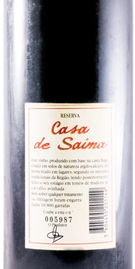 1995 Casa de Saima Reserva red