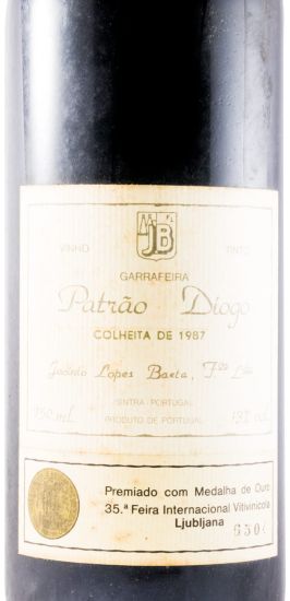 1987 Patrão Diogo Garrafeira tinto