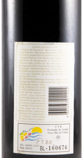 1995 Quinta da Bacalhôa red