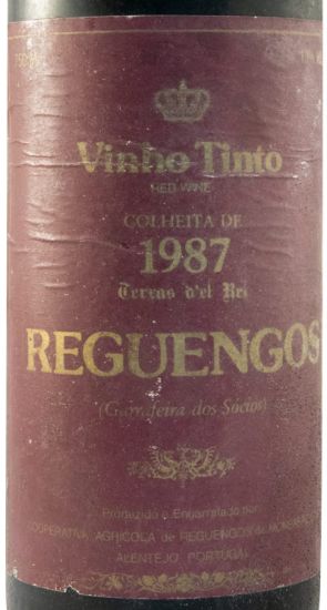 1987 Reguengos Garrafeira dos Sócios red
