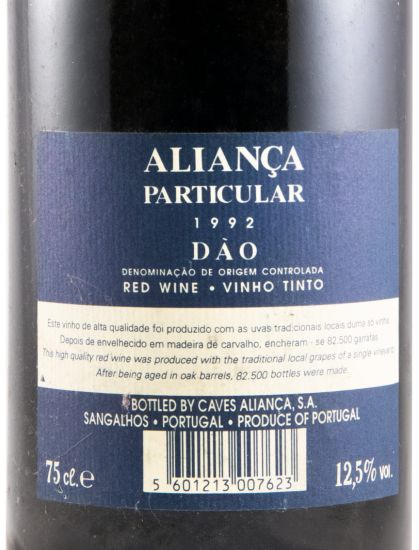 1992 Aliança Particular red