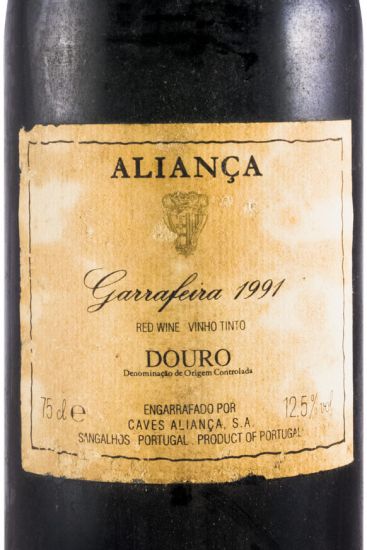 1991 Aliança Garrafeira red