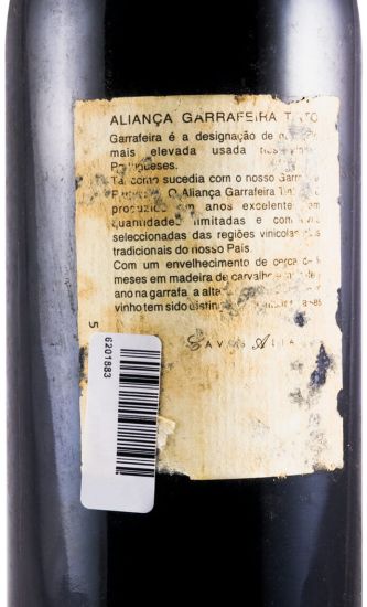 1991 Aliança Garrafeira red