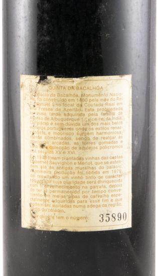 1983 Quinta da Bacalhôa red