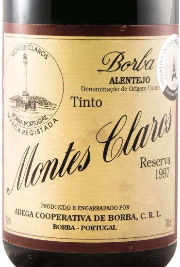 1997 Montes Claros Reserva red