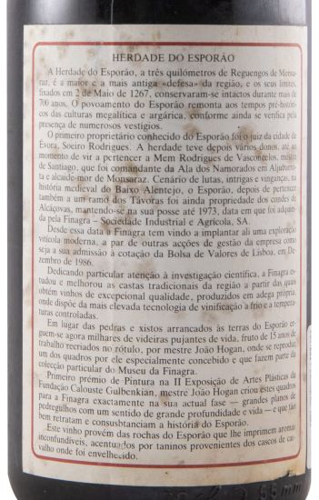 1986 Herdade do Esporão tinto