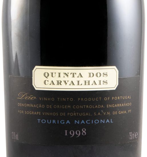 1998 Quinta dos Carvalhais Touriga Nacional tinto