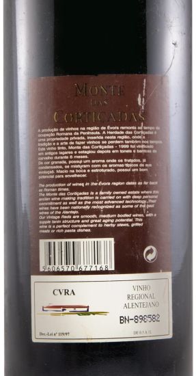 1998 Monte das Cortiçadas red