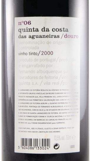 2000 Lavradores de Feitoria Quinta da Costa das Aguaneiras N.º6 red
