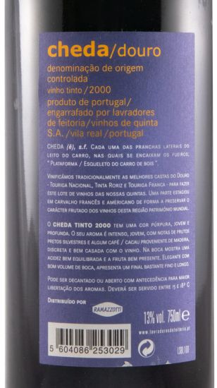 2000 Lavradores de Feitoria Cheda tinto