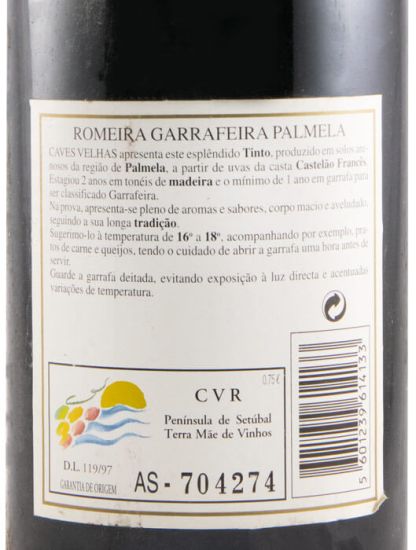 1994 Romeira Garrafeira red