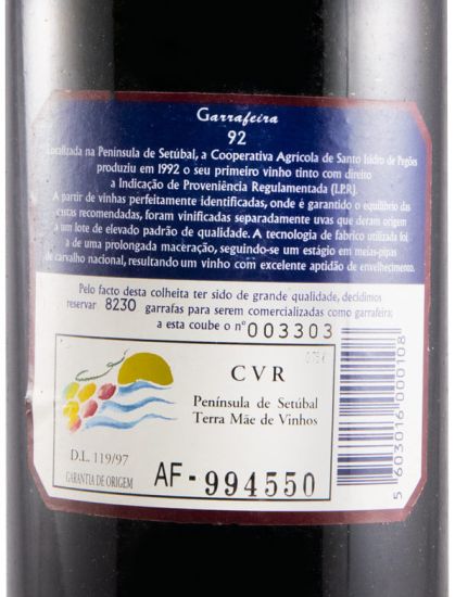 1992 Fontanário de Pegões tinto
