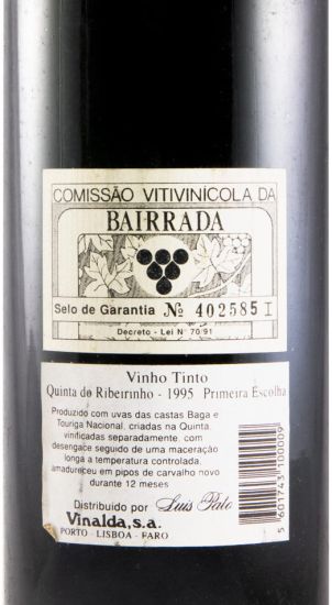 1995 Luís Pato Quinta do Ribeirinho Primeira Escolha red