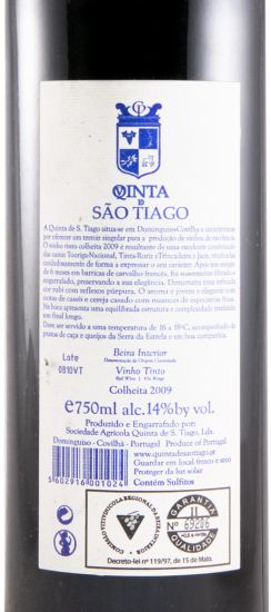 2009 Quinta de São Tiago red